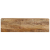 Stolik konsolowy, 110x30x75 cm, surowe drewno mango i żelazo