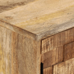 Szafka, 110x30x70 cm, lite drewno mango