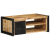 Stolik kawowy, 90x50x36 cm, surowe lite drewno mango