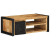 Stolik kawowy, 90x50x36 cm, surowe lite drewno mango