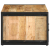 Stolik kawowy, 90x50x36 cm, surowe lite drewno mango