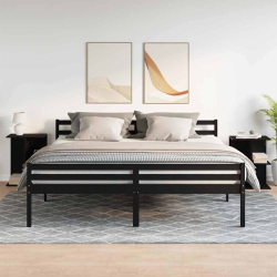 Stoliki nocne, 2 szt., czarne, 46,5x29x61 cm