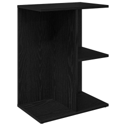 Stoliki nocne, 2 szt., czarne, 46,5x29x61 cm
