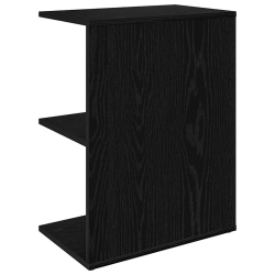Stoliki nocne, 2 szt., czarne, 46,5x29x61 cm