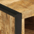Stolik kawowy, 90x50x36 cm, surowe lite drewno mango