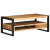Stolik kawowy, 90x50x36 cm, surowe lite drewno mango