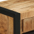 Szafka nocna, 40x30x50 cm, lite, surowe drewno mango