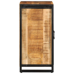 Szafka, 55x35x70 cm, lite surowe drewno mango