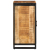 Szafka, 55x35x70 cm, lite surowe drewno mango