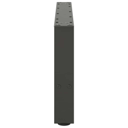 Nogi do stolika kawowego, antracyt, 2 szt., 70x(30-31) cm, stal