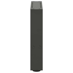 Nogi do stolika kawowego, antracyt, 2 szt., 30x(30-31) cm, stal