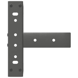 Nogi do stolika kawowego, 2 pcs., antracyt, 30x25x(30-31) cm