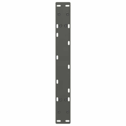 Nogi do stolika kawowego, 2 szt., antracyt, 60x(30-31) cm, stal