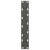 Nogi do stolika kawowego, 2 szt., antracyt, 38x(42-43) cm, stal