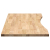 Blat biurka, surowe, 120x60x2,5 cm, lite drewno dębowe
