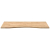 Blat biurka, surowe, 120x50x2,5 cm, lite drewno dębowe