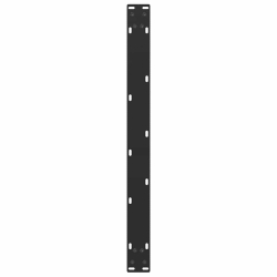 Nogi do stolika kawowego, 2 szt., czarne, 70x(42-43) cm, stal