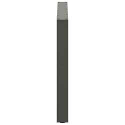 Nogi do stolika kawowego, 2 szt., antracyt, 100x(72-73) cm