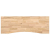 Blat biurka, surowe, 140x60x2,5 cm, lite drewno dębowe
