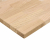 Blat biurka, surowe, 140x60x2,5 cm, lite drewno dębowe