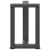 Nogi do stolika kawowego, 2 pcs., antracyt, 28x25x(42-43)cm