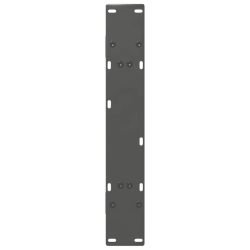 Nogi do stolika kawowego, 2 szt., antracyt, 80x(72-73) cm, stal