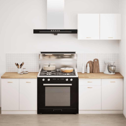 Blat kuchenny, 80x63,5x4 cm, prostokątny, lite drewno dębowe