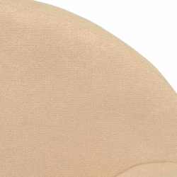 Sofa dla dzieci, 2-os. , kremowa, miękki plusz