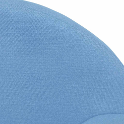 2-os. sofa dla dzieci, niebieska, miękki plusz