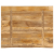 Blat stołu, 100x80x3,8 cm, naturalna krawędź, drewno mango