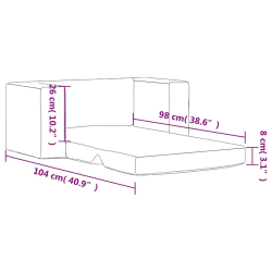 2-os. sofa dla dzieci, rozkładana, kremowa, miękki plusz