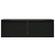Szafka pod TV z oświetleniem LED, czarna, 75x35,5x25 cm