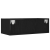 Szafka pod TV z oświetleniem LED, czarna, 75x35,5x25 cm