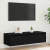 Szafka pod TV z oświetleniem LED, czarna, 100x35,5x25 cm