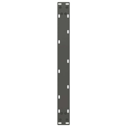 Nogi do stolika kawowego, 2 szt., antracyt, 70x(30-31) cm, stal