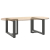 Nogi do stolika kawowego, 2 pcs., antracyt, 70x25x(42-43) cm