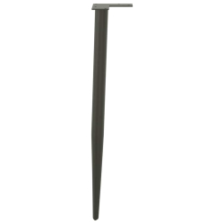 Nogi do stolika kawowego, 4 szt., antracyt, 72-73 cm, stal