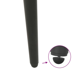 Nogi do stolika kawowego, 4 szt., antracyt, 72-73 cm, stal