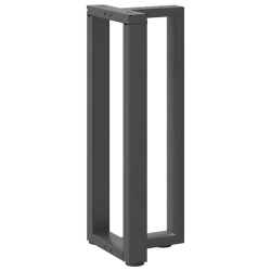 Nogi do stołu konsolowego, 2 pcs., antracyt, 38x25x(72-73) cm