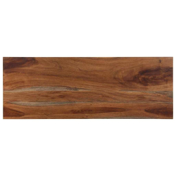 Ławka, 110 cm, lite drewno akacjowe