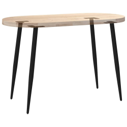 Nogi do stolika kawowego, 4 szt., czarne, 72-73 cm, stal