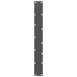 Nogi do stolika kawowego, 2 szt., antracyt, 100x(72-73)cm, stal