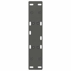 Nogi do stolika kawowego, 2 szt., antracyt, 50x(30-31) cm, stal