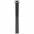 Nogi do stołu jadalnego, 2 szt., antracyt, 80x(72-73) cm, stal