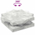 Stolik kawowy obrotowy 360 stopni Betonowy szary 90x90x34,5 cm