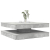 Stolik kawowy obrotowy 360 stopni Betonowy szary 90x90x34,5 cm