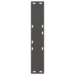 Nogi do stolika kawowego, 2 szt., antracyt, 50x(72-73) cm, stal