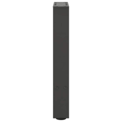 Nogi do stolika kawowego, antracyt, 2 szt., 28x(42-43) cm, stal