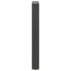 Nogi do stolika kawowego, antracyt, 2 szt., 60x(72-73) cm, stal