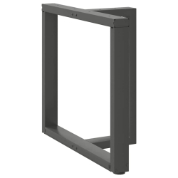 Nogi do stołu jadalnego, 2 pcs., antracyt, 70x35x(72-73) cm